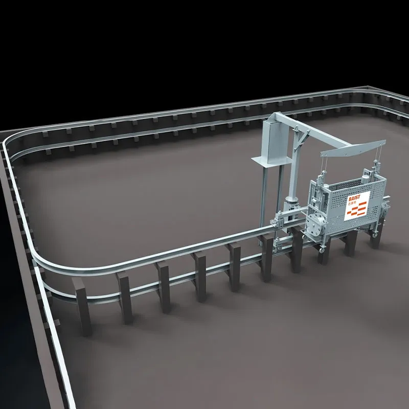 Пристенная тележечная машина для мойки окон (2)