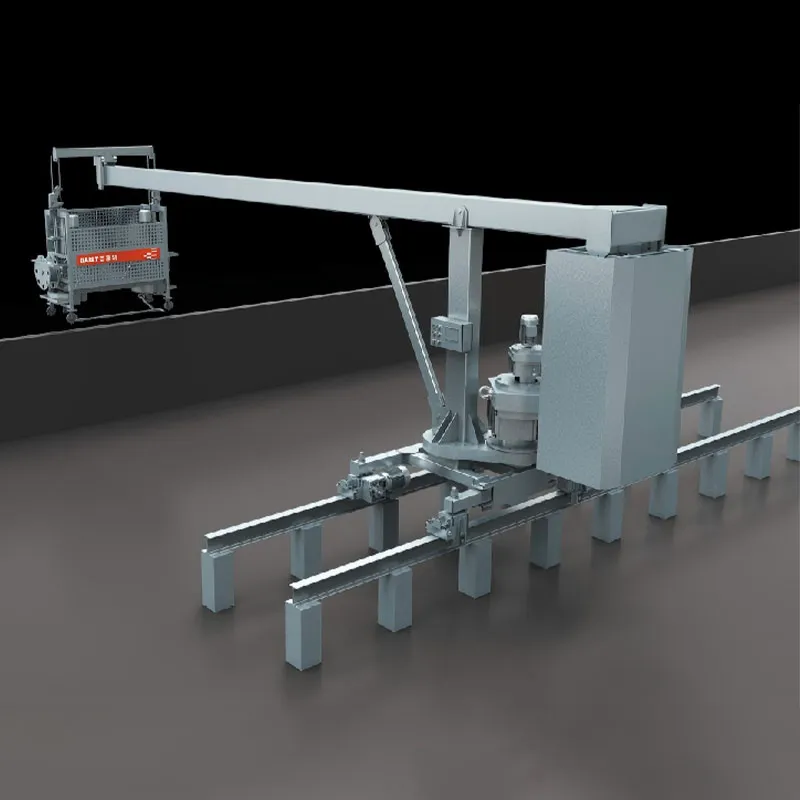 Рельсовая тележечная машина для мойки окон (1)
