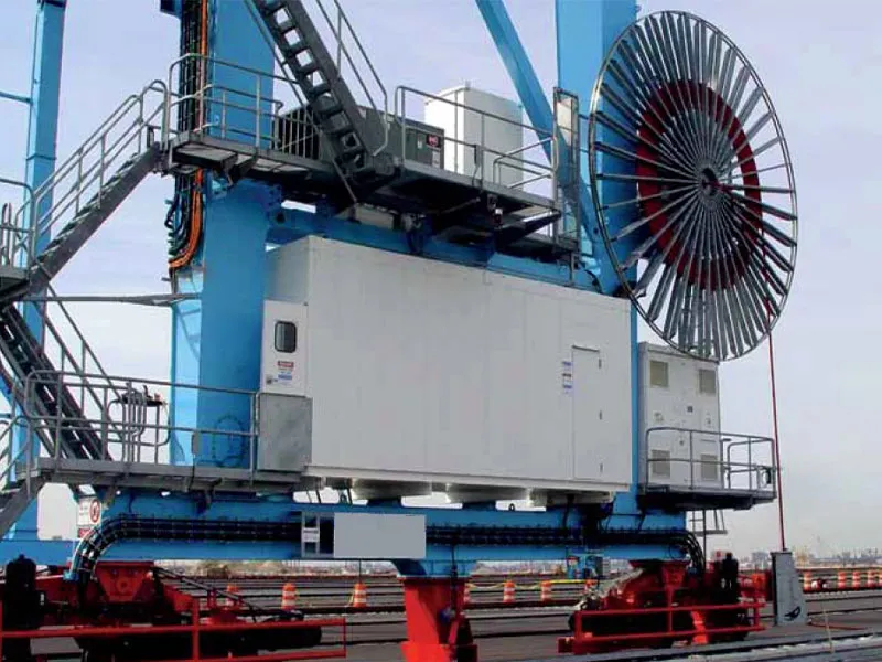 Кабельное барабанное устройство питания и управления для грузоподъёмного оборудования (3)