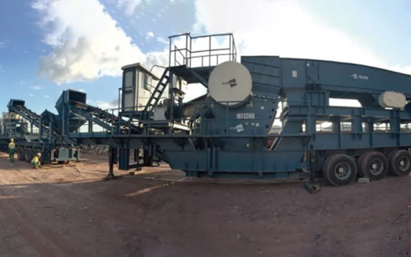 Мобильная дробильная установка (3)