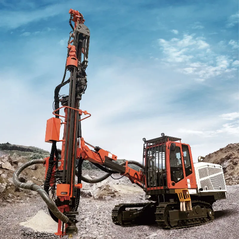 Наземная буровая установка с погружным пневмоударником (1)