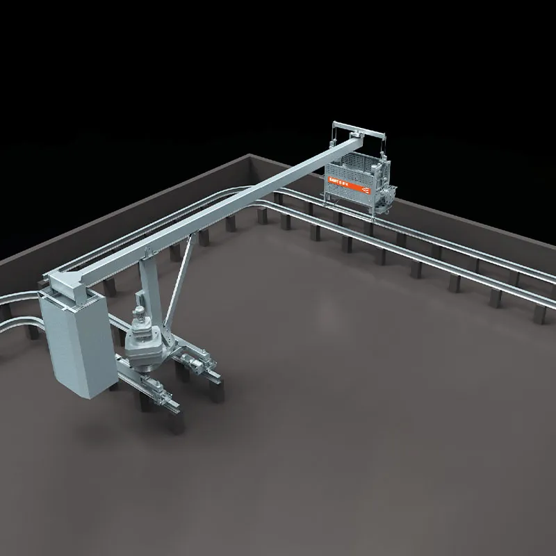 Рельсовая тележечная машина для мойки окон (2)