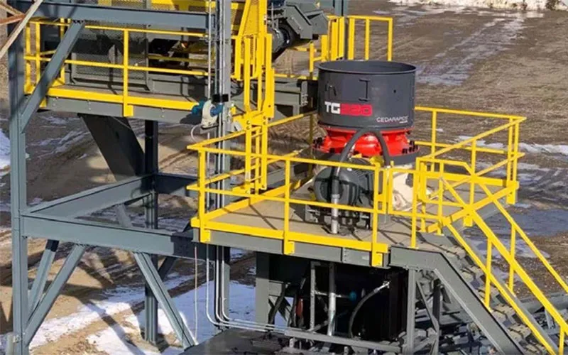 Стационарная дробильная установка